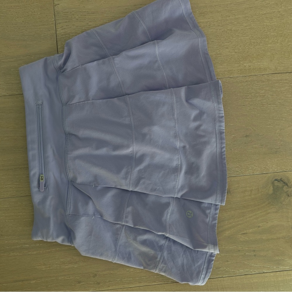 Lululemon light purple mini pleaded skirt
